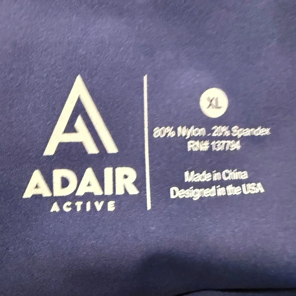 Adair Active XL Skort Blue Pleated Athletic Tennis Golf Skirt Womens Extra Large - Picture 5 of 6